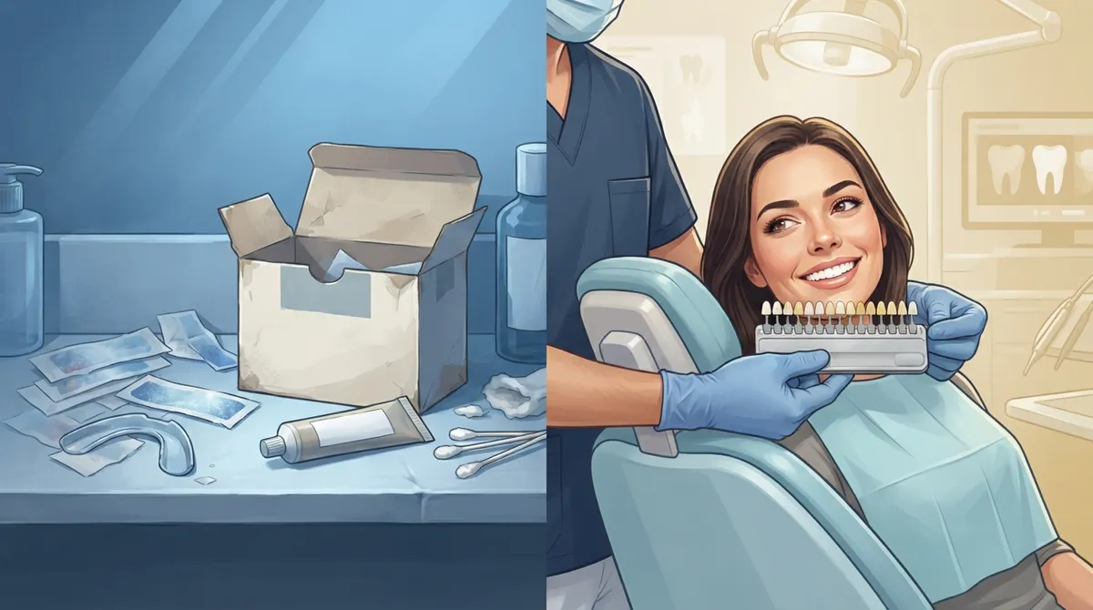 DIY Whitening Kits vs. Top Cosmetic Dentist: Who Wins?