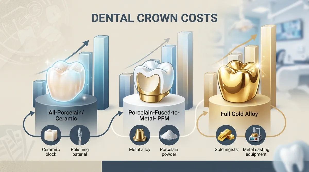 dental crown cost near me