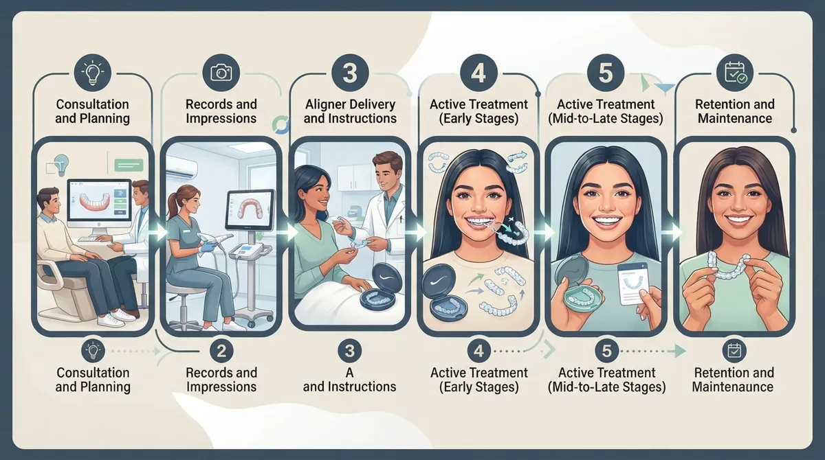 Invisalign Timeline: What to Expect Month by Month invisalign timeline