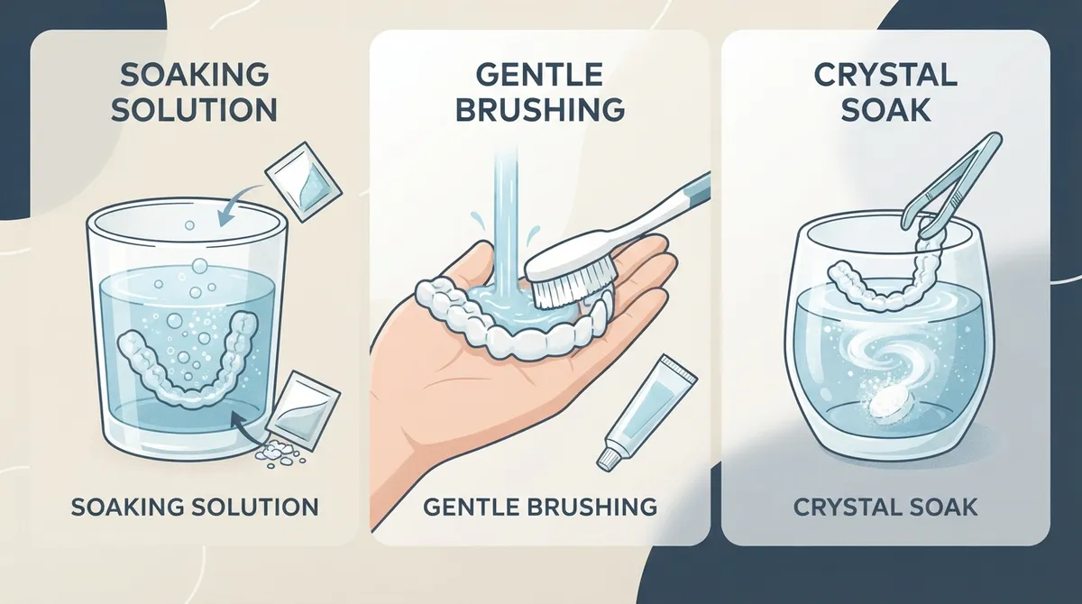 how to clean invisalign trays