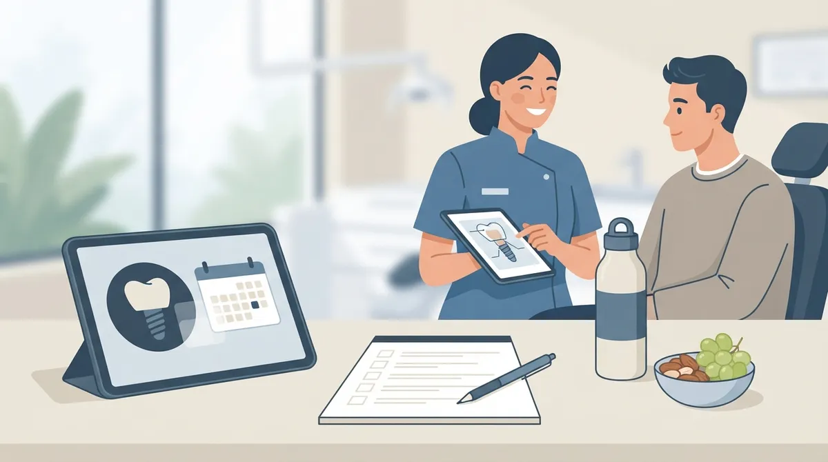 how to prepare for implant surgery