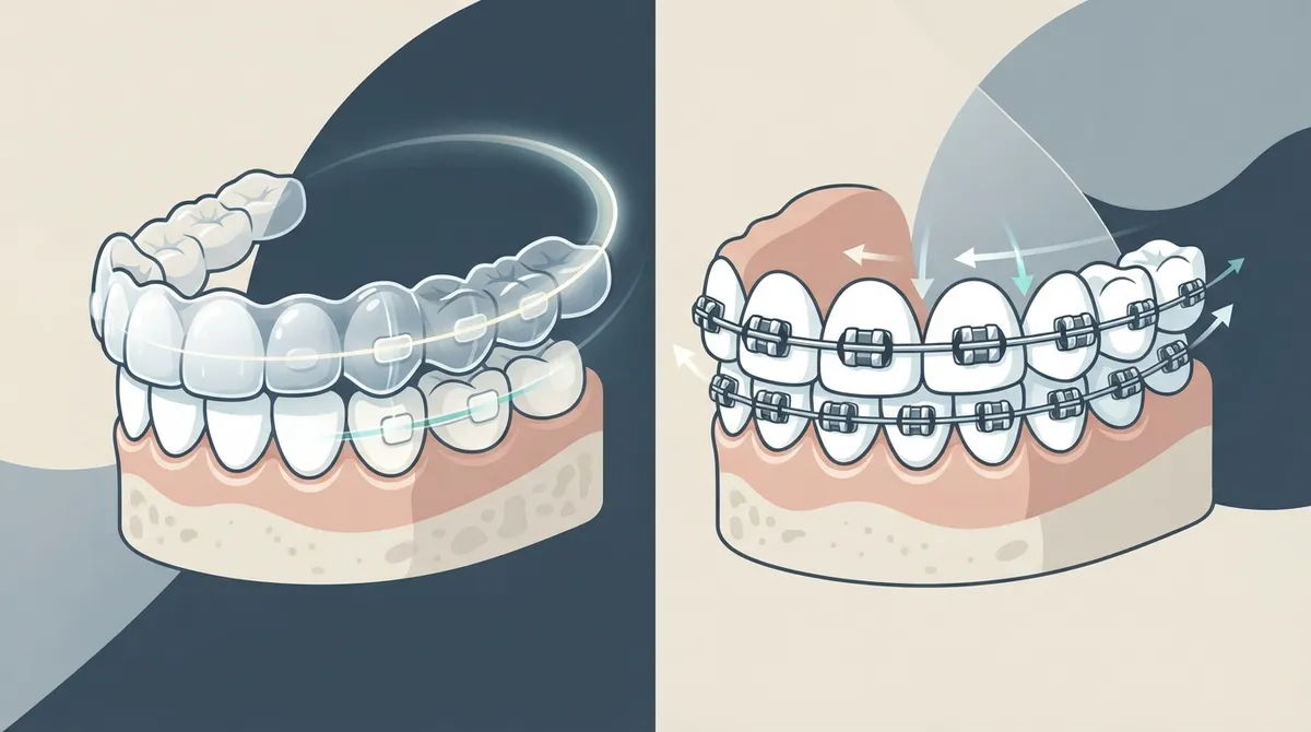 invisalign vs traditional braces