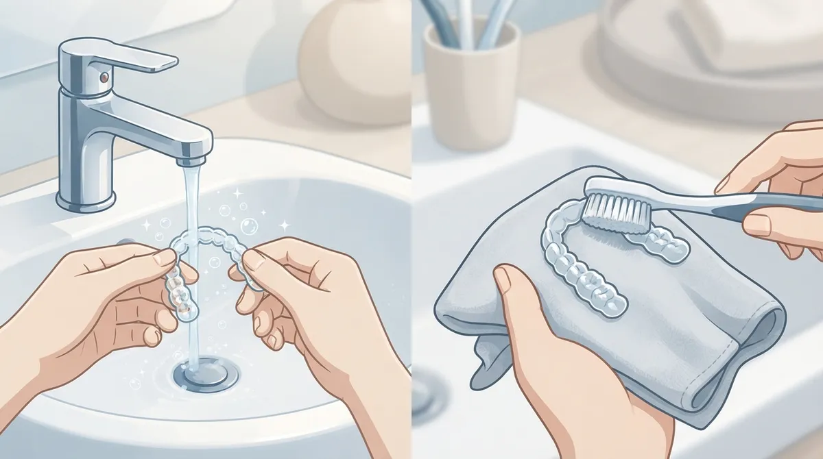 How to Clean Invisalign Aligners the Right Way invisalign aligner cleaning