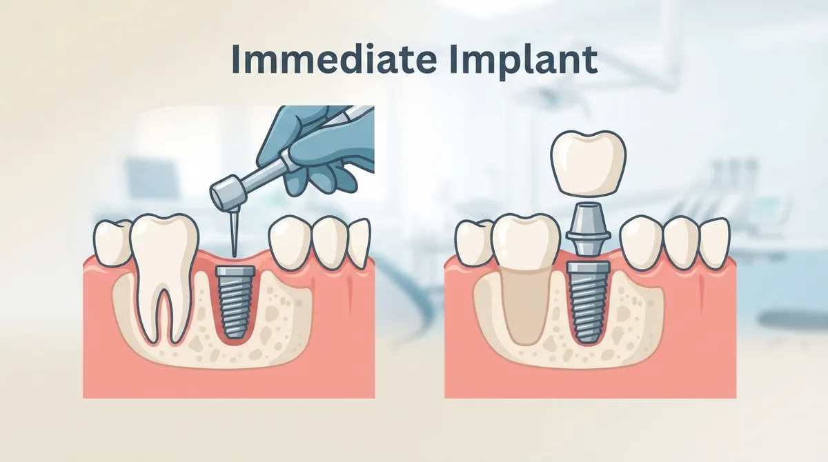 can you get implants immediately
