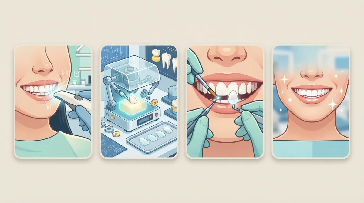 emax veneers procedure steps