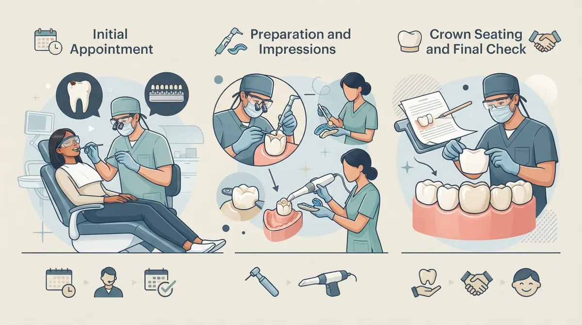 how long does crown procedure take