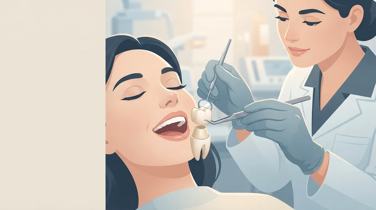 is crown procedure painful