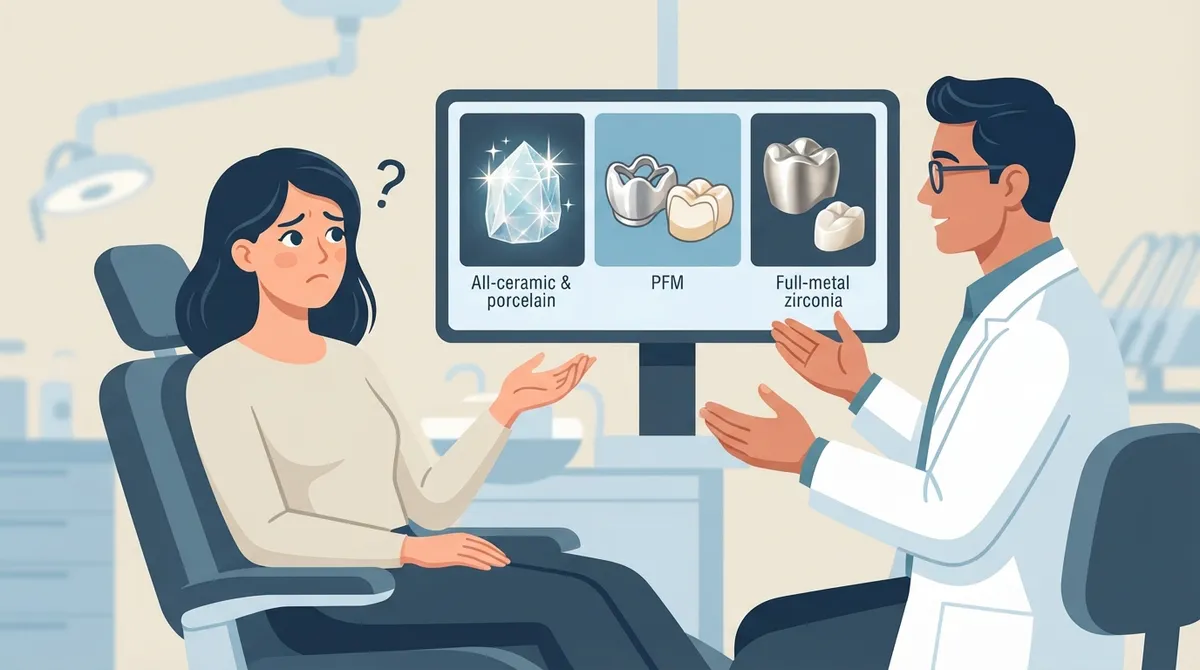 7 Crown Material Mistakes That Cost You Your Smile dental crown materials explained