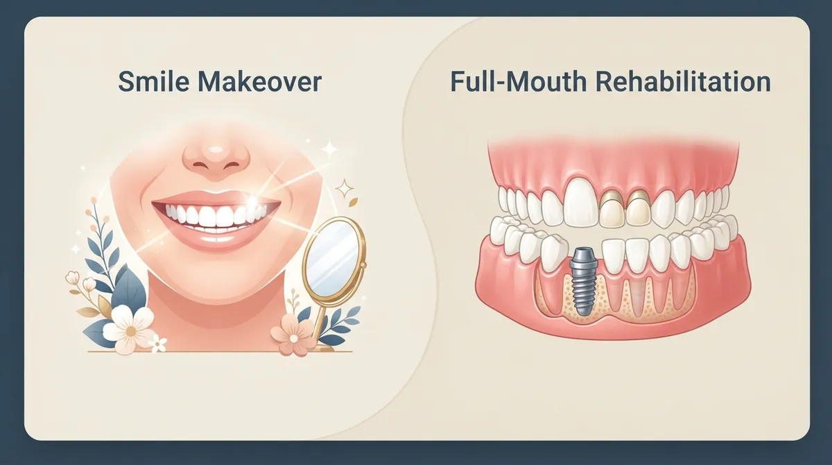 whole mouth cosmetic treatment