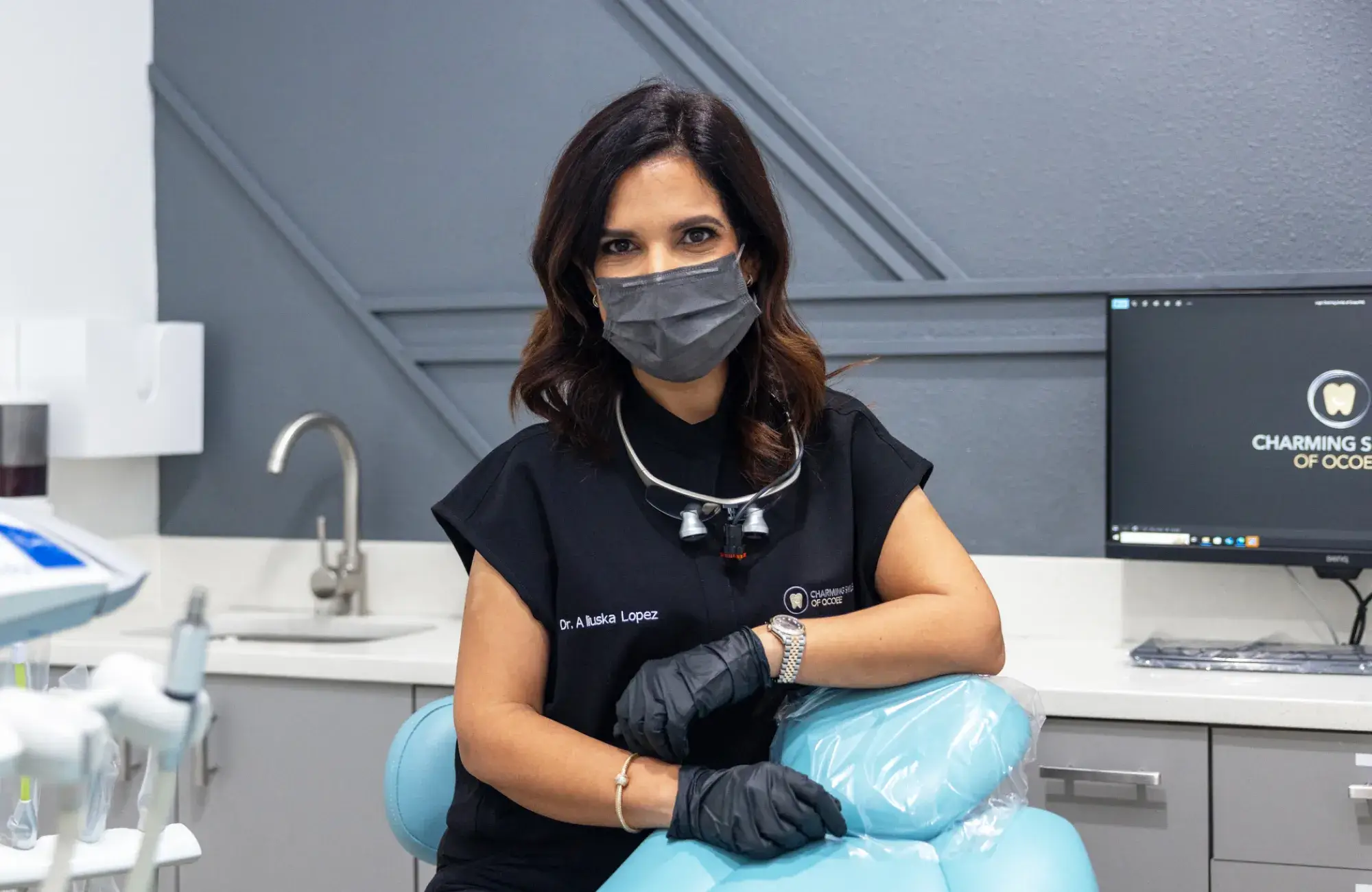 Patient receiving same-day emergency dental care at Charming Smiles of Ocoee